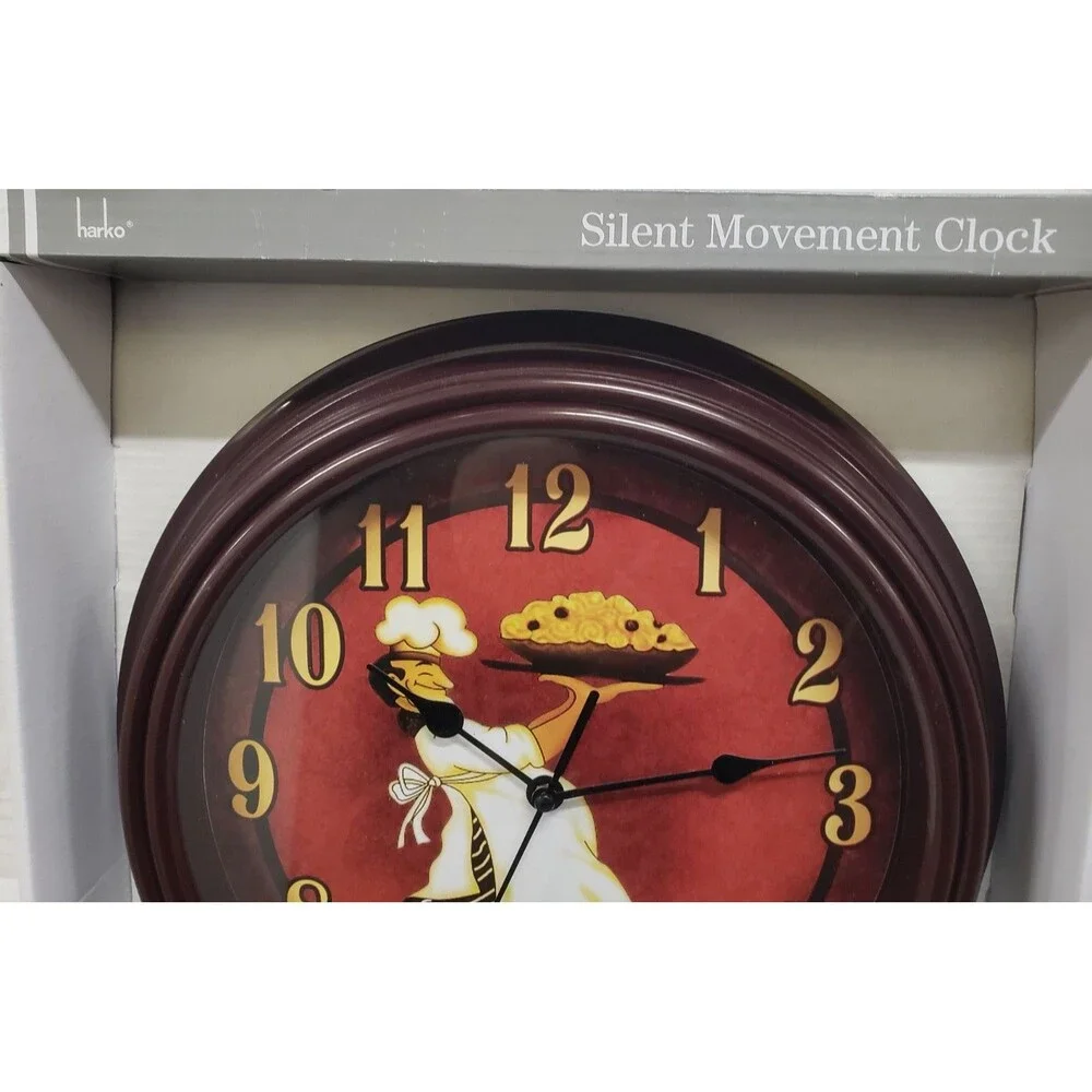 Plastic Kitchen Wall Clock, 12